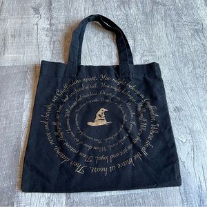 Harry Potter Canvas Tote Black